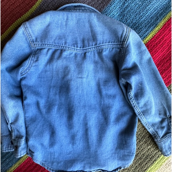Baby GAP 1969 denim button up shirt unisex. - Picture 2 of 4
